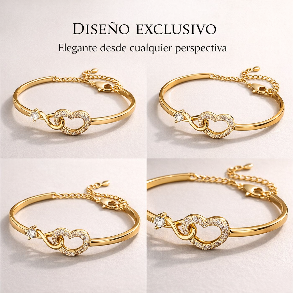 💖 PULSERA AMOR INFINITO – FE, CONEXIÓN Y PROTECCIÓN