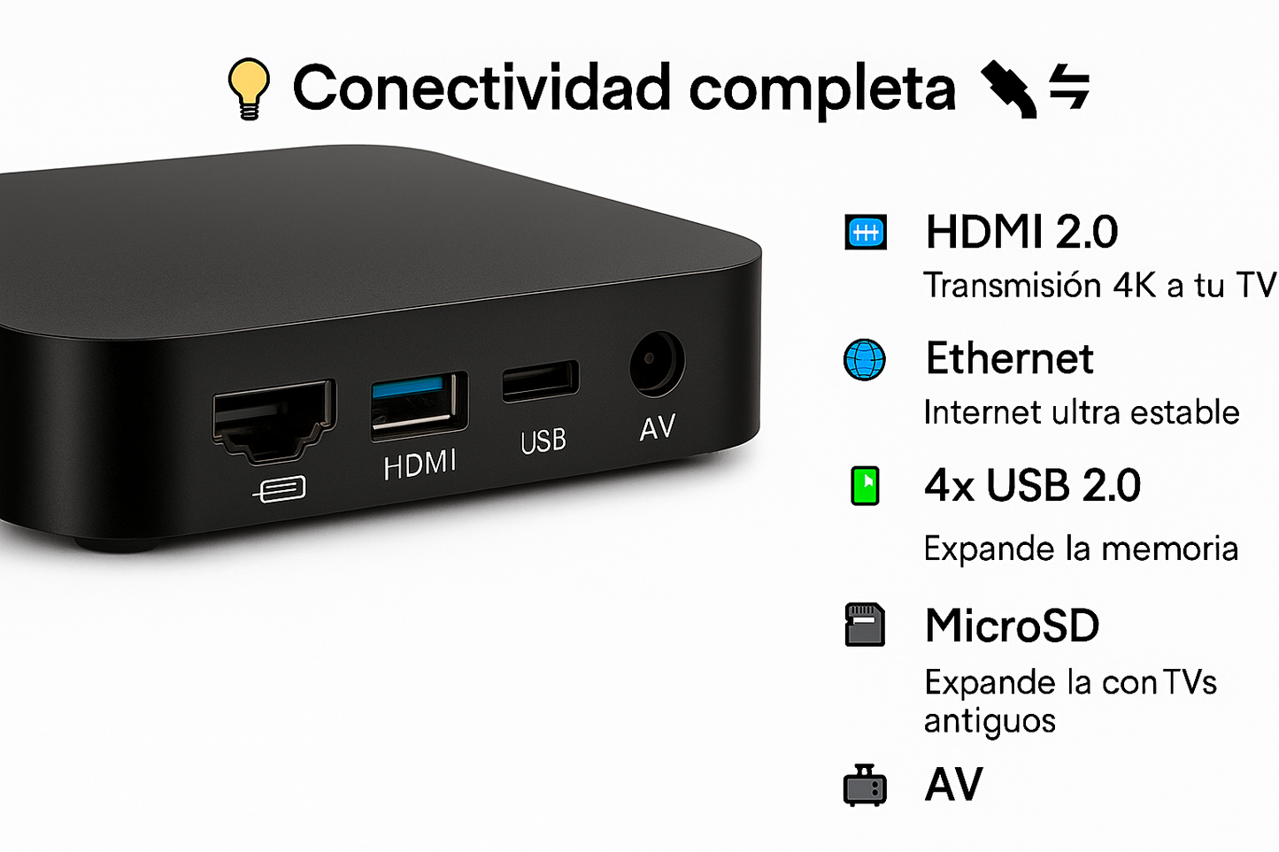 TV BOX ANDROID ULTRA POTENTE - MXQ Pro 4K 5G