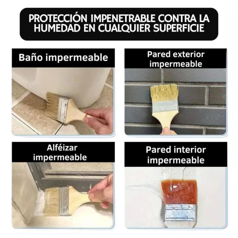Sellador Impermeabilizante Transparente - 😱DILE ADIÓS A LAS FILTRACIONES😱