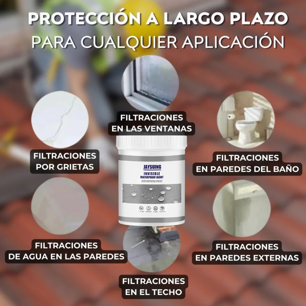 Sellador Impermeabilizante Transparente - 😱DILE ADIÓS A LAS FILTRACIONES😱