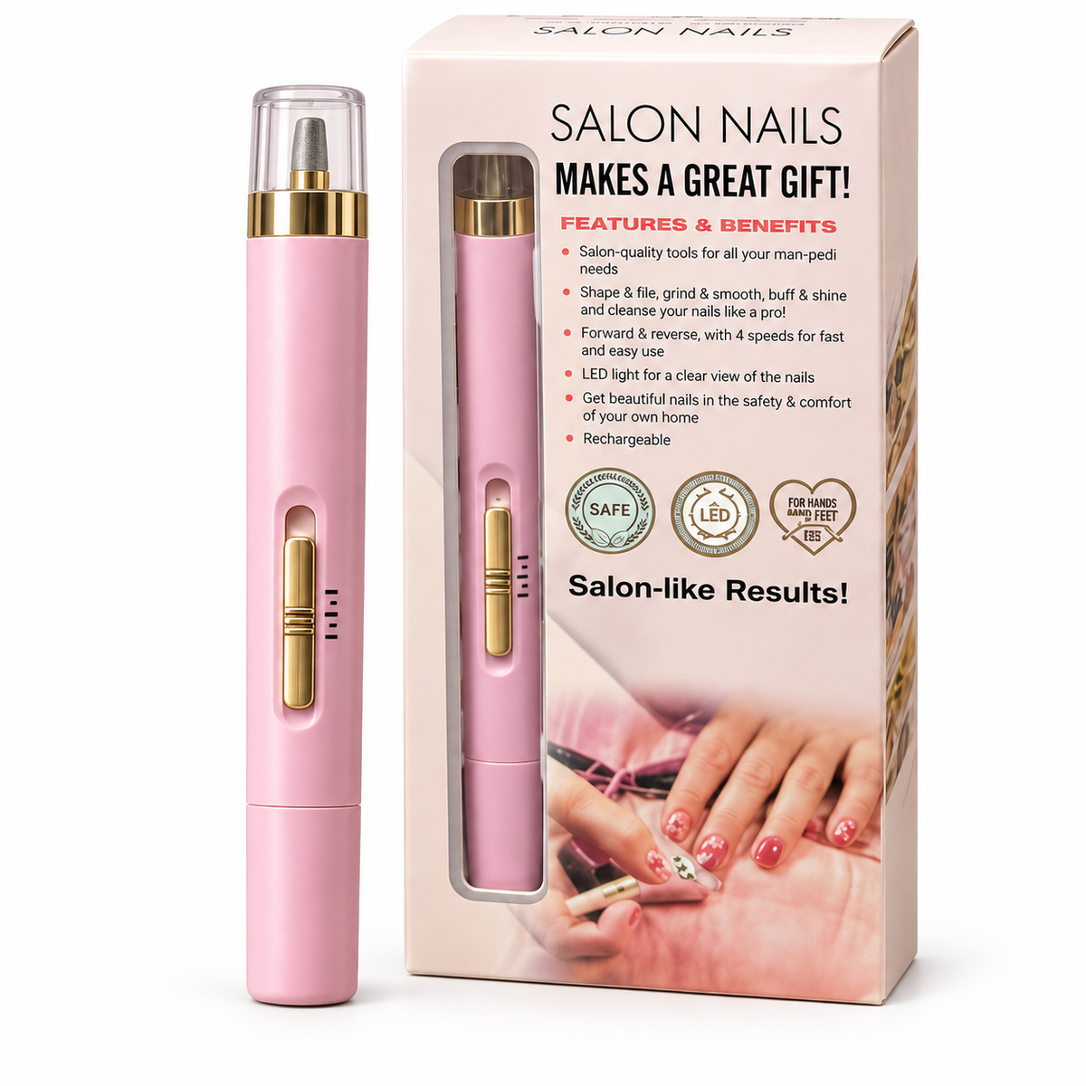 ✨NailCare™ – Drill Portátil para Uñas con Accesorios 💅 | 🔥OFERTA 2 x 1🔥