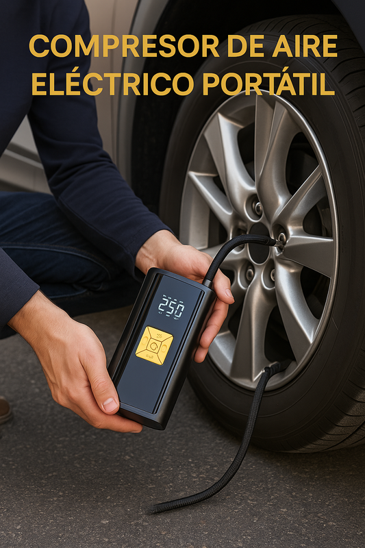 Compresor Portátil de Aire: ¡Tu Mejor Compañero en la Ruta! 🚗💨