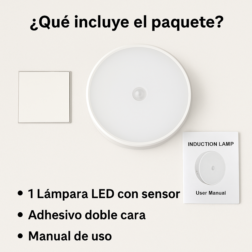 Lámpara con Sensor de Movimiento LED [PROMO 2 X 1]
