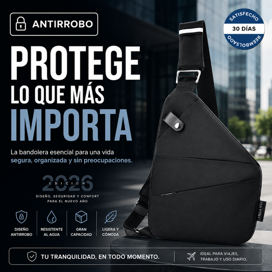 Bolso Bandolero Antirrobo