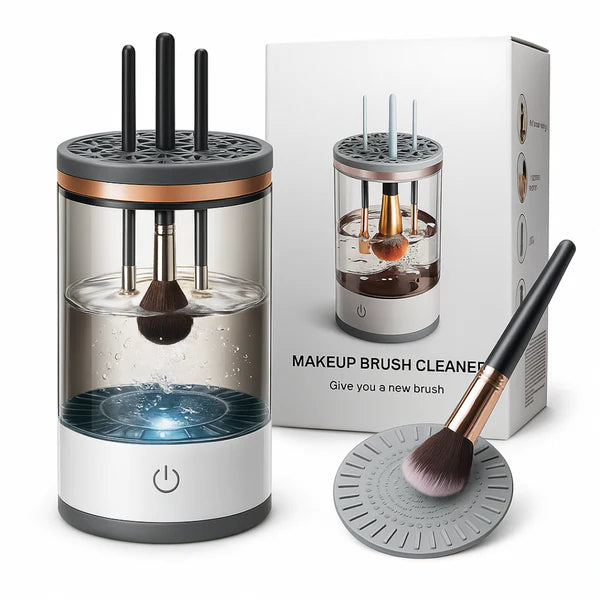 LUMIBRUSH™ - Limpiador eléctrico de brochas + Jabón incluido