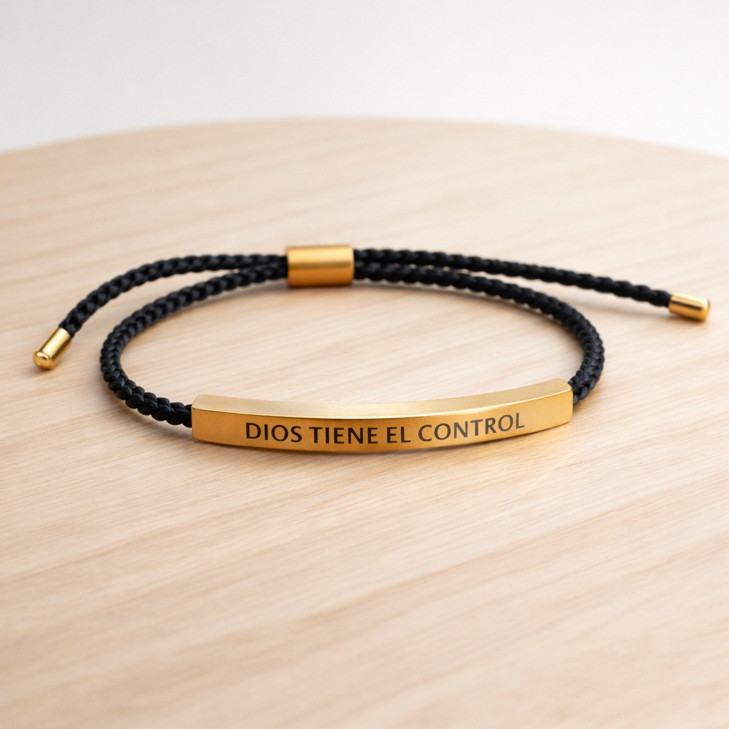 Promoción 2 x 1 - Pulsera “Dios Tiene el Control” 🙌✨
