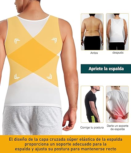 PROMOCIÓN - Camisa Adelgazante De Compresión Para Hombres