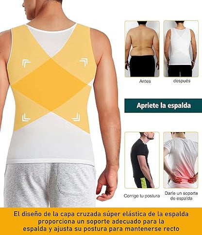 PROMOCIÓN - Camisa Adelgazante De Compresión Para Hombres