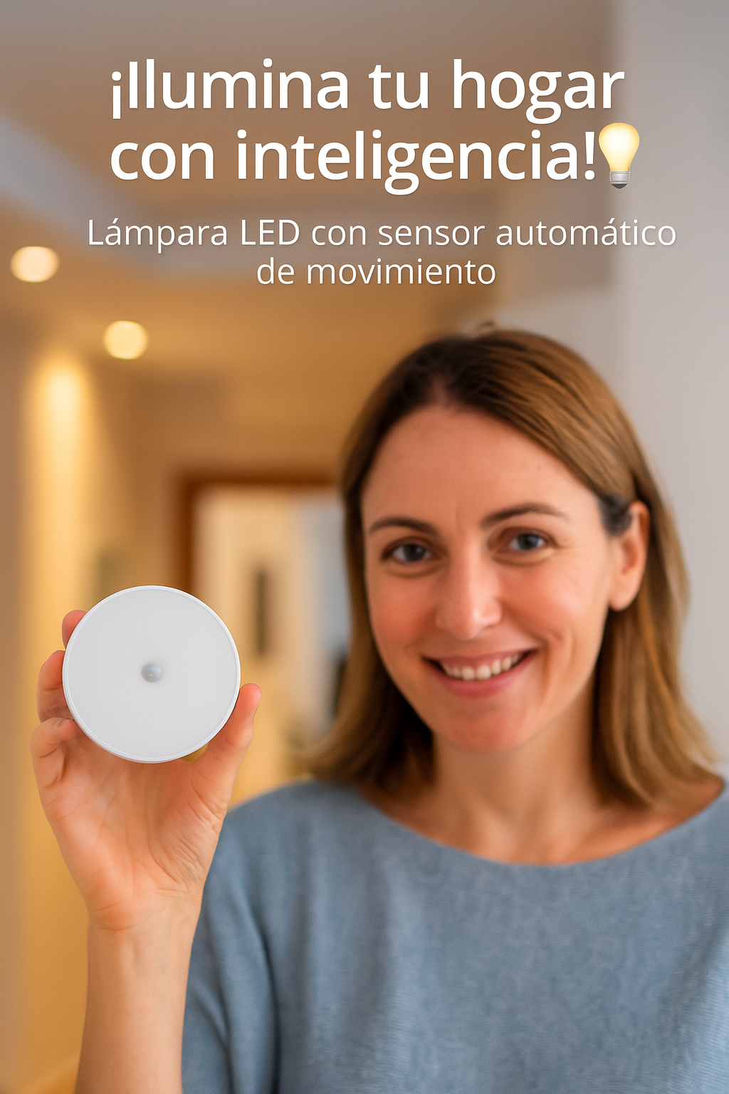 Lámpara con Sensor de Movimiento LED [PROMO 2 X 1]