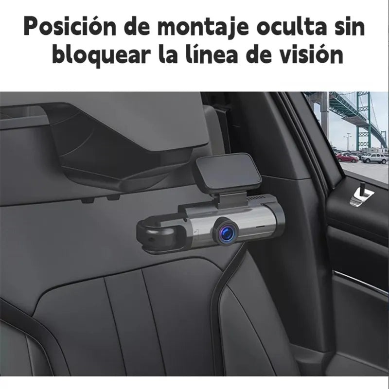 🚗📹 CAMARA VEHICULAR 2 EN 1 M8 HD - Seguridad Total en Cada Kilómetro