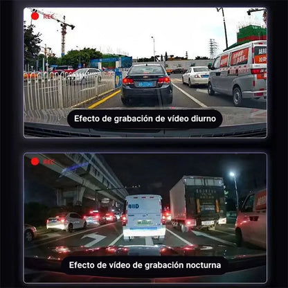 🚗📹 CAMARA VEHICULAR 2 EN 1 M8 HD - Seguridad Total en Cada Kilómetro