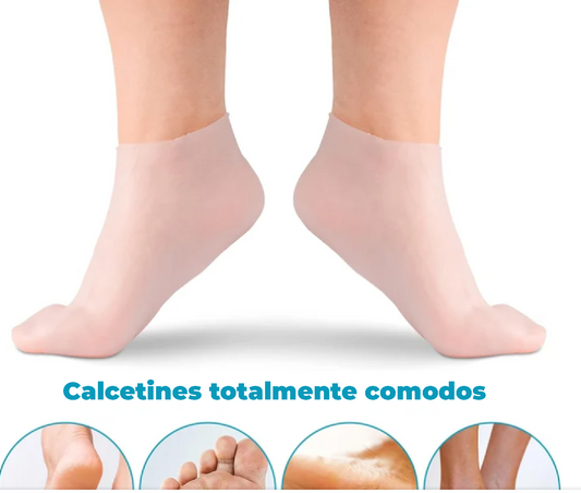 🔥Nueva oferta 2024🔥 Calcetines de silicona hidratante para pies, exfoliantes