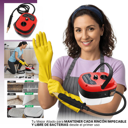 Limpiador a vapor de 2500W | ¡POTENCIA QUE TRANSFORMA TU HOGAR!