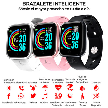 Smartwatch Smart Bracelet D20 Display De 1.3