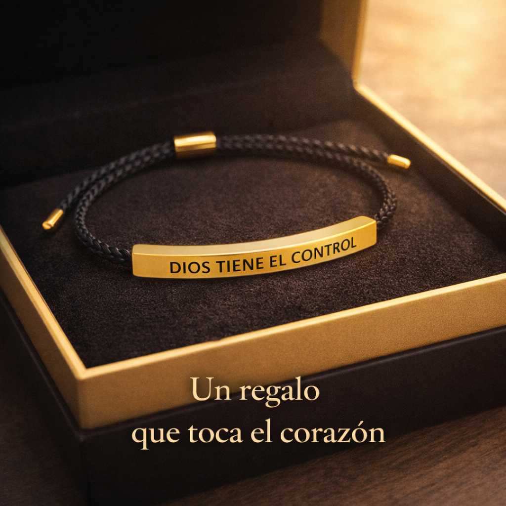 Promoción 2 x 1 - Pulsera “Dios Tiene el Control” 🙌✨