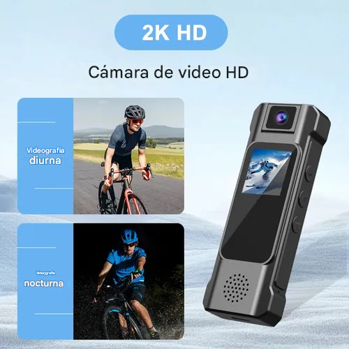 CÁMARA GRABADORA 4K HD CON VISIÓN NOCTURNA INFRARROJA 🌟