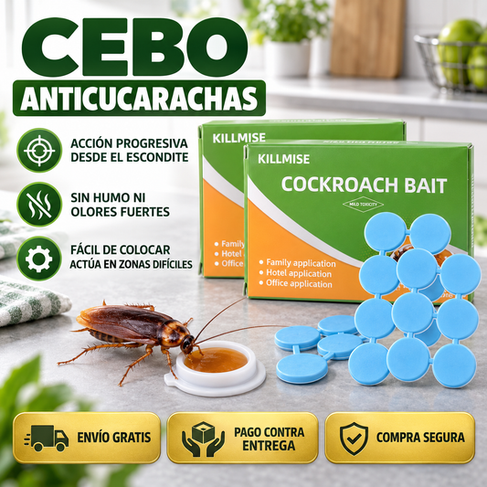 EndBug™ — Cebo Anticucarachas de Acción Progresiva