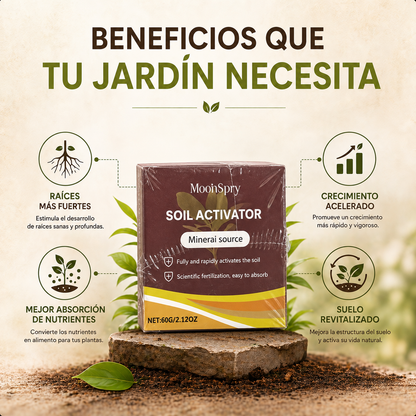 🔥PROMOCIÓN 2 X 1🔥 | 🌱✨ ACTIVADOR DE SUELOS 4 EN 1 - HAZ CRECER TUS PLANTAS COMO NUNCA