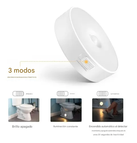 Lámpara con Sensor de Movimiento LED [PROMO 2 X 1]