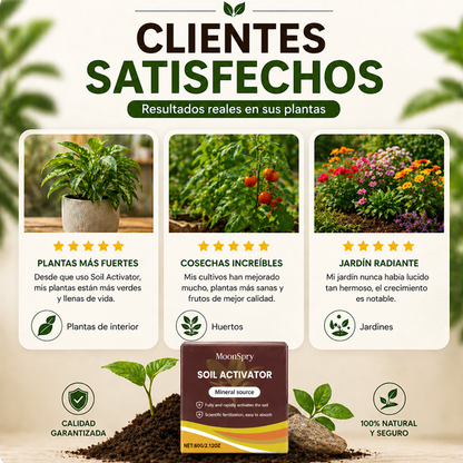 🔥PROMOCIÓN 2 X 1🔥 | 🌱✨ ACTIVADOR DE SUELOS 4 EN 1 - HAZ CRECER TUS PLANTAS COMO NUNCA