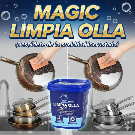 Limpia Olla Multiuso Magic Limpiador Acero Hogar